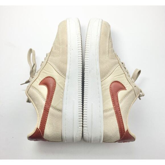 Used Size US 8.5 EU 39 Womens Nike Air Force 1 Shadow Shoes No Box DZ4705-200 - Picture 9 of 13